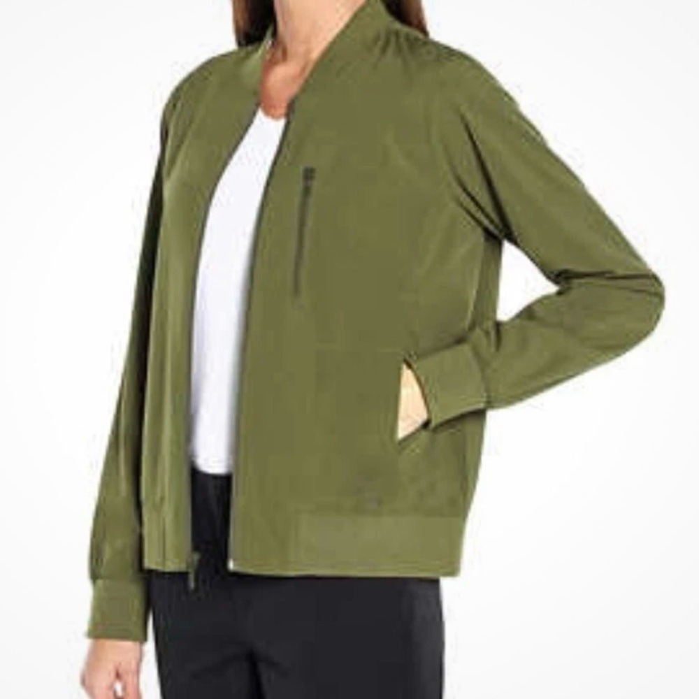 NWOT- Banana Republic Ladies' Bomber Jacket w/Chest Zip Pocket